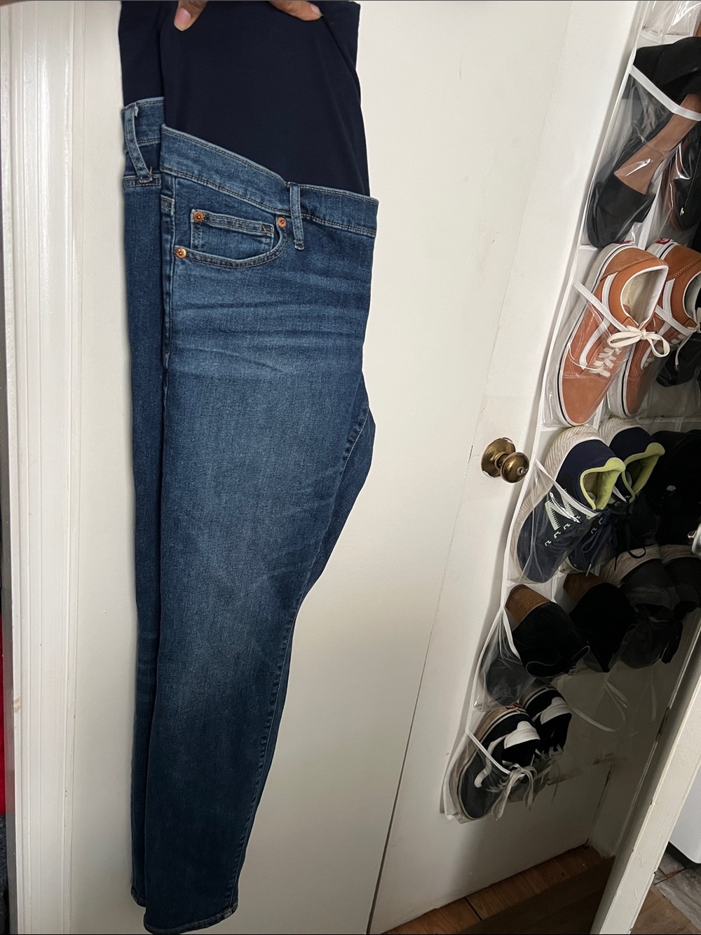 Maternity GAP Dark Blue Skinny Jeans